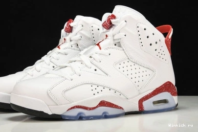 Oreo” Air Jordan 6 “Red 1115